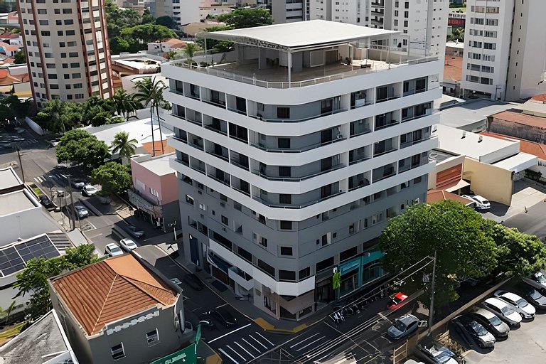 Quitinete Moderna Varanda, Vista Urbana Centro