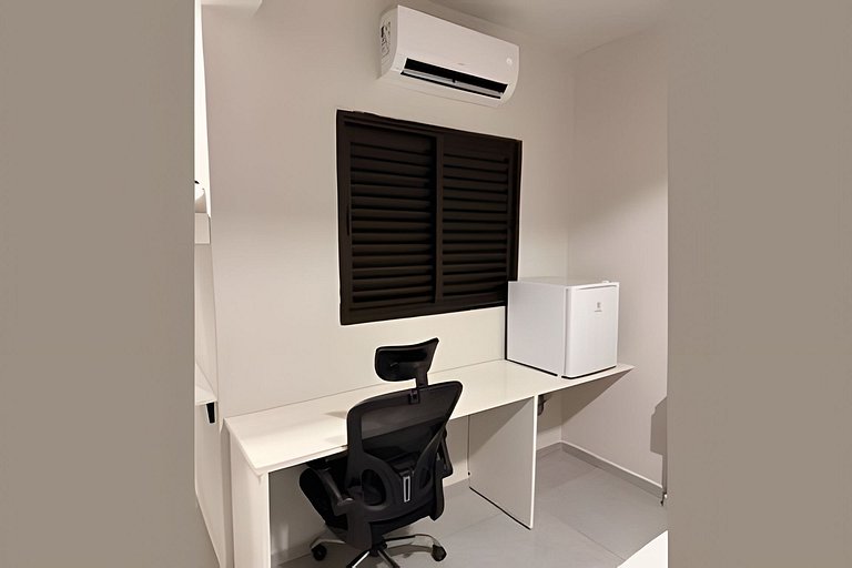 Quitinete Inteligente no Centro Unidade Loft 02