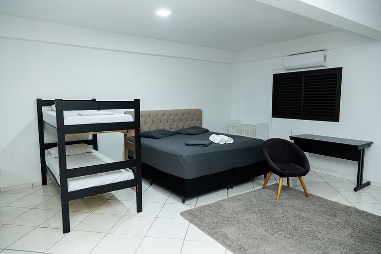 Quitinete Moderna Centro Loft Studio Inteligente 5