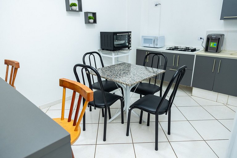 Quitinete Moderna Centro Loft Studio Inteligente 5