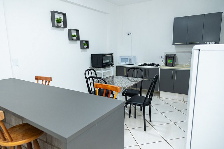 Quitinete Moderna Centro Loft Studio Inteligente 5