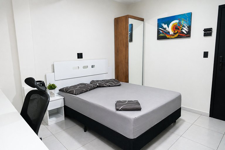 Quitinete Inteligente no Centro Unidade Loft 02